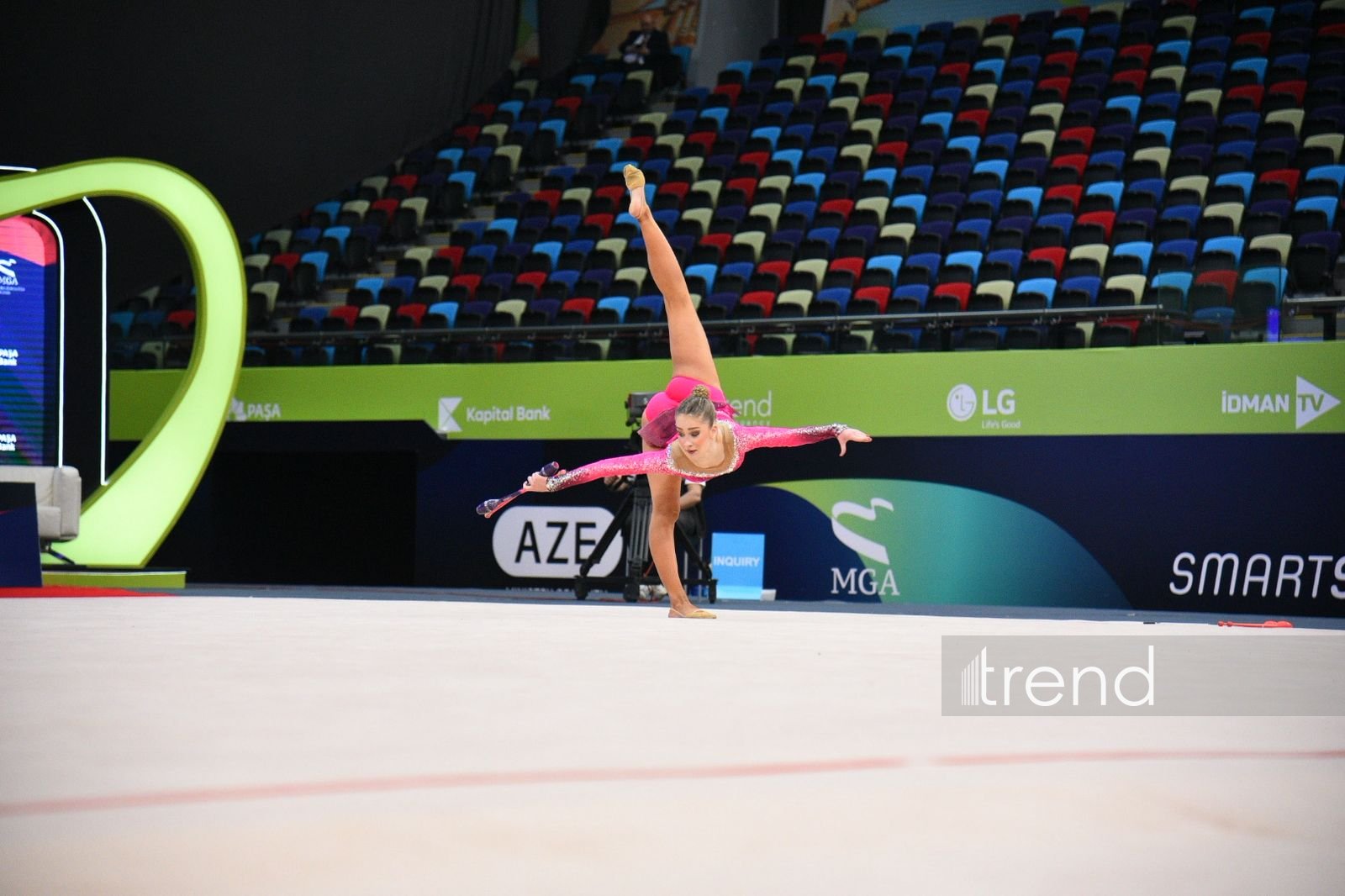Second day of Rhythmic Gymnastics World Cup in Baku concluded (PHOTO)