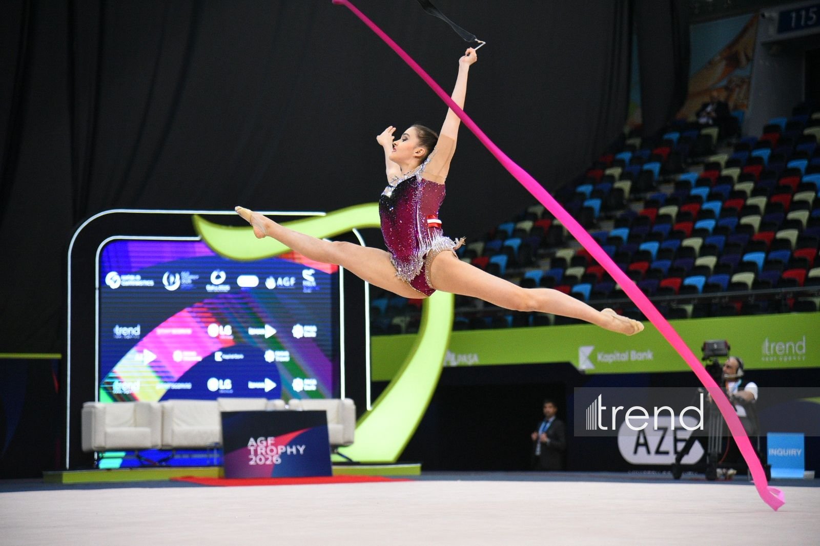 Second day of Rhythmic Gymnastics World Cup in Baku concluded (PHOTO)
