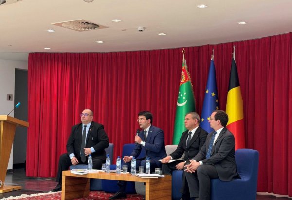 Turkmenistan showcases its transit and logistics potential in Brussels