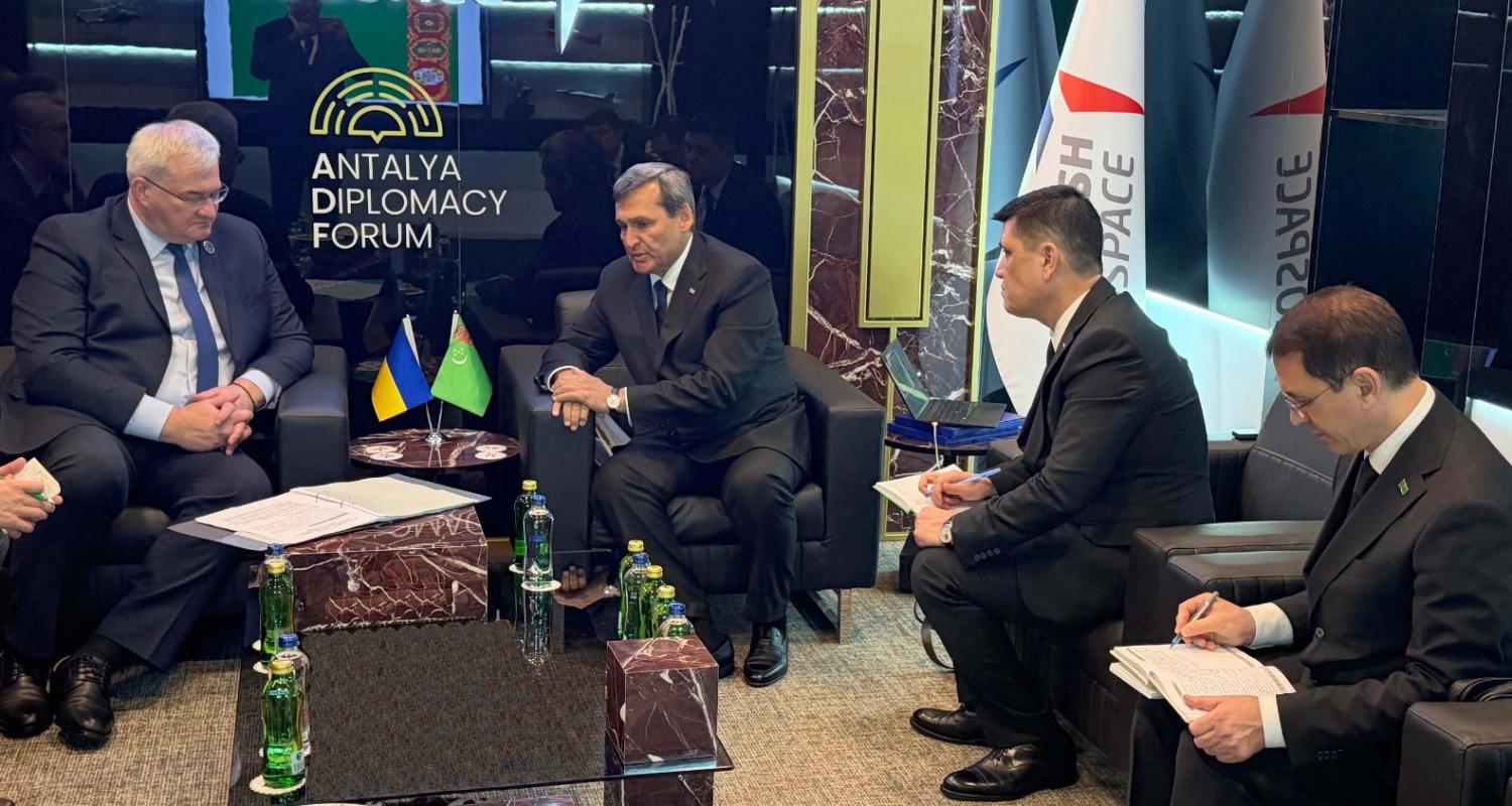 Turkmenistan, Ukraine discuss trade and humanitarian cooperation