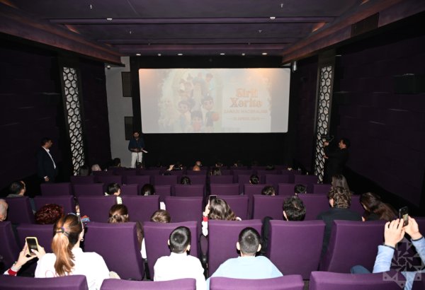 Animated film 'The Mysterious Map: Shamakhi Adventures,' supported by the Heydar Aliyev Foundation, premieres in Baku (PHOTO)