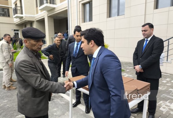 Next group of former IDPs receives house keys in Azerbaijan's Aghdam city (PHOTO)