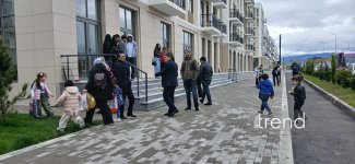 Next group of former IDPs receives house keys in Azerbaijan's Aghdam city (PHOTO)
