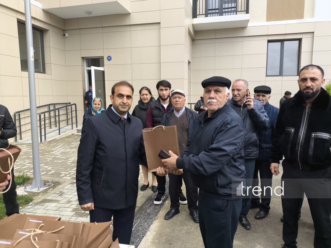 Next group of former IDPs receives house keys in Azerbaijan's Aghdam city (PHOTO)