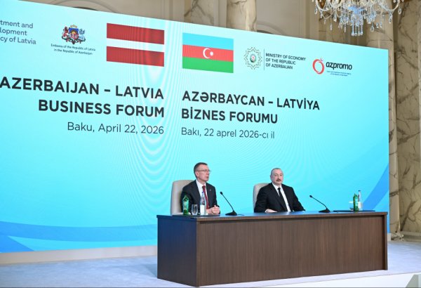 Azerbaijan is a strategic partner for many European countries - President Edgars Rinkēvičs