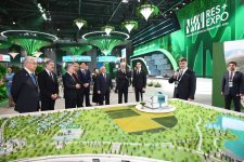 Azerbaijan's prime minister attends regional ecological summit in Kazakh Astana (PHOTO)