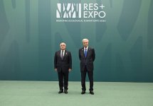 Azerbaijan's prime minister attends regional ecological summit in Kazakh Astana (PHOTO)