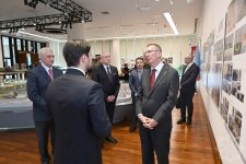 President of Latvia Edgars Rinkēvičs visits Baku White City (PHOTO)