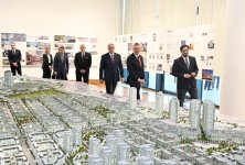 President of Latvia Edgars Rinkēvičs visits Baku White City (PHOTO)
