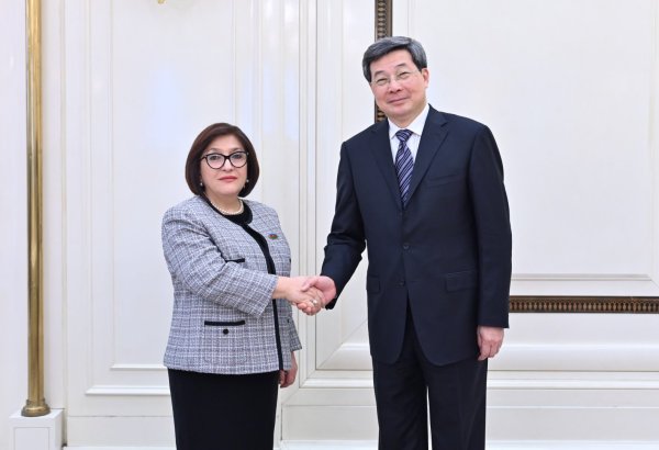 Speaker of Azerbaijani Parliament meets with Director of Chinese Cyberspace Administration (PHOTO)