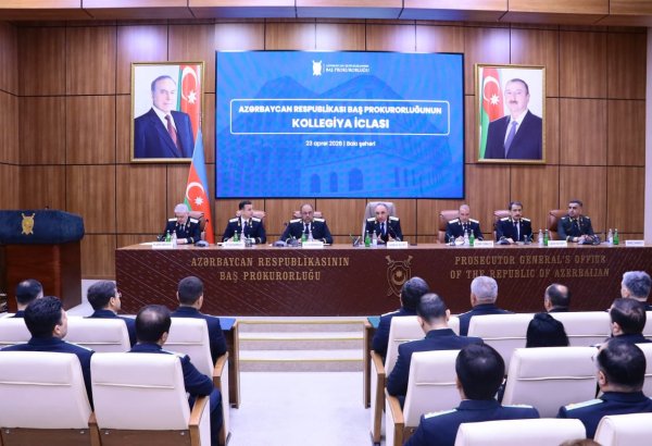 Prosecutor General's Office of Azerbaijan holds extended board meeting (PHOTO)