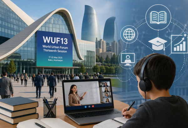 Education strategy in Baku amid WUF13: Flexible solution and modern management model