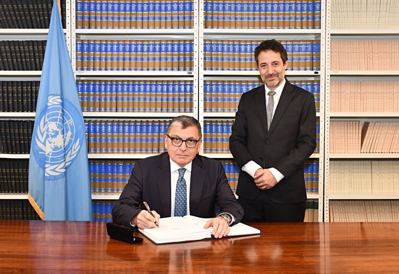 Azerbaijan signs UN Mediation Settlement Agreement Convention (PHOTO)