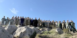 Turkish guests visit territories liberated from occupation (PHOTO)