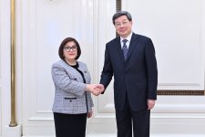 Speaker of Azerbaijani Parliament meets with Director of Chinese Cyberspace Administration (PHOTO)
