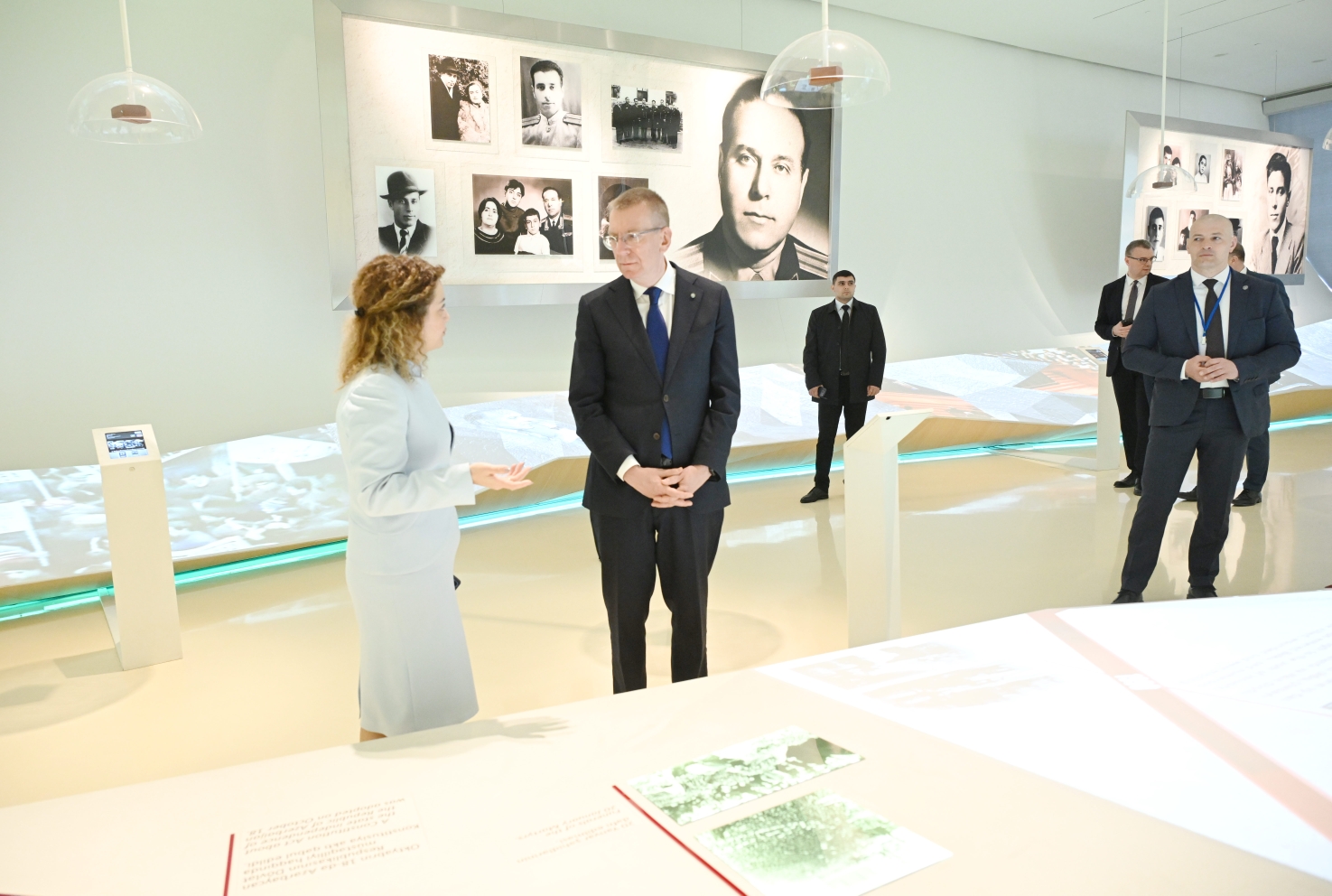President of Latvia Edgars Rinkēvičs visits Heydar Aliyev Center in Baku (PHOTO)