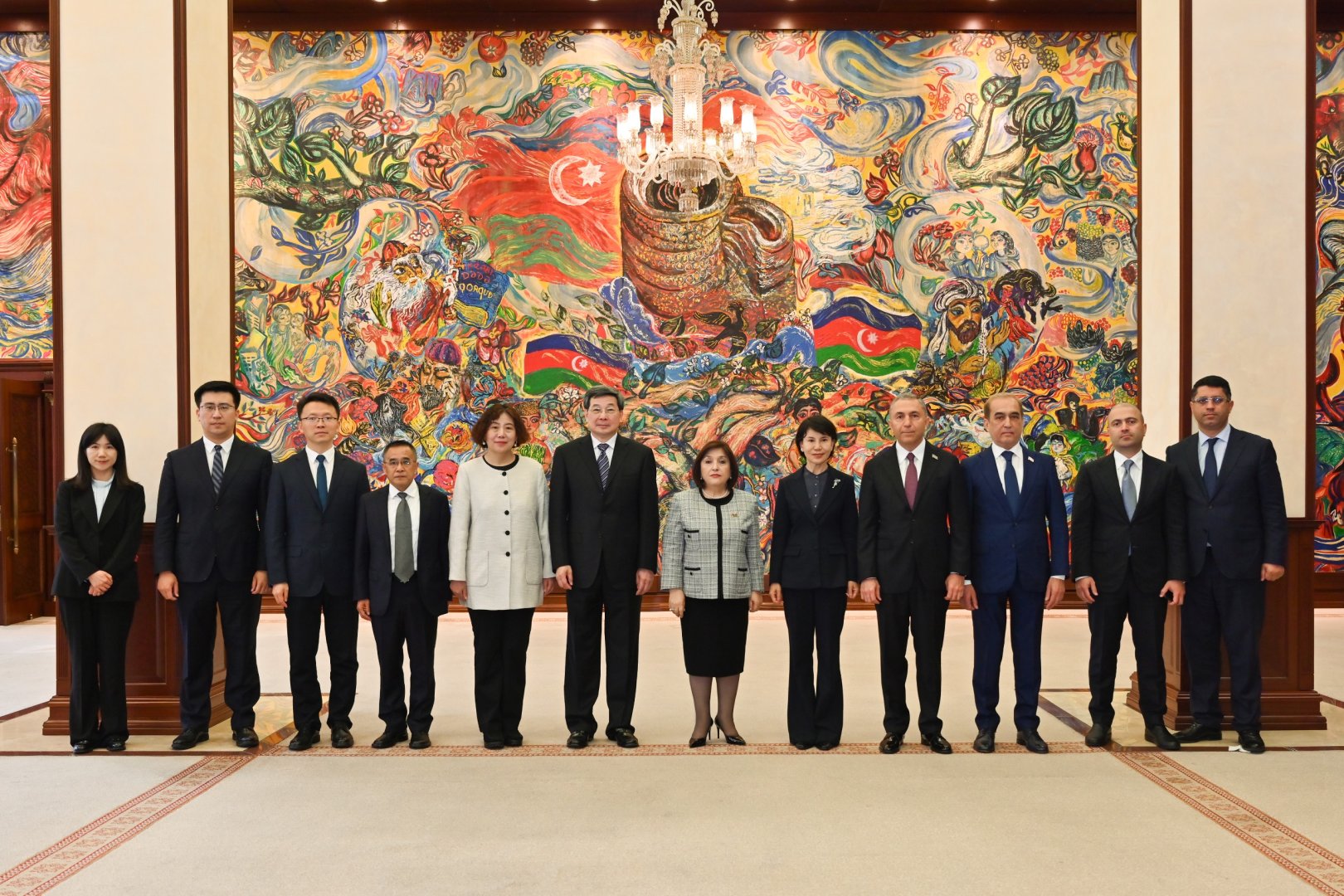Speaker of Azerbaijani Parliament meets with Director of Chinese Cyberspace Administration (PHOTO)