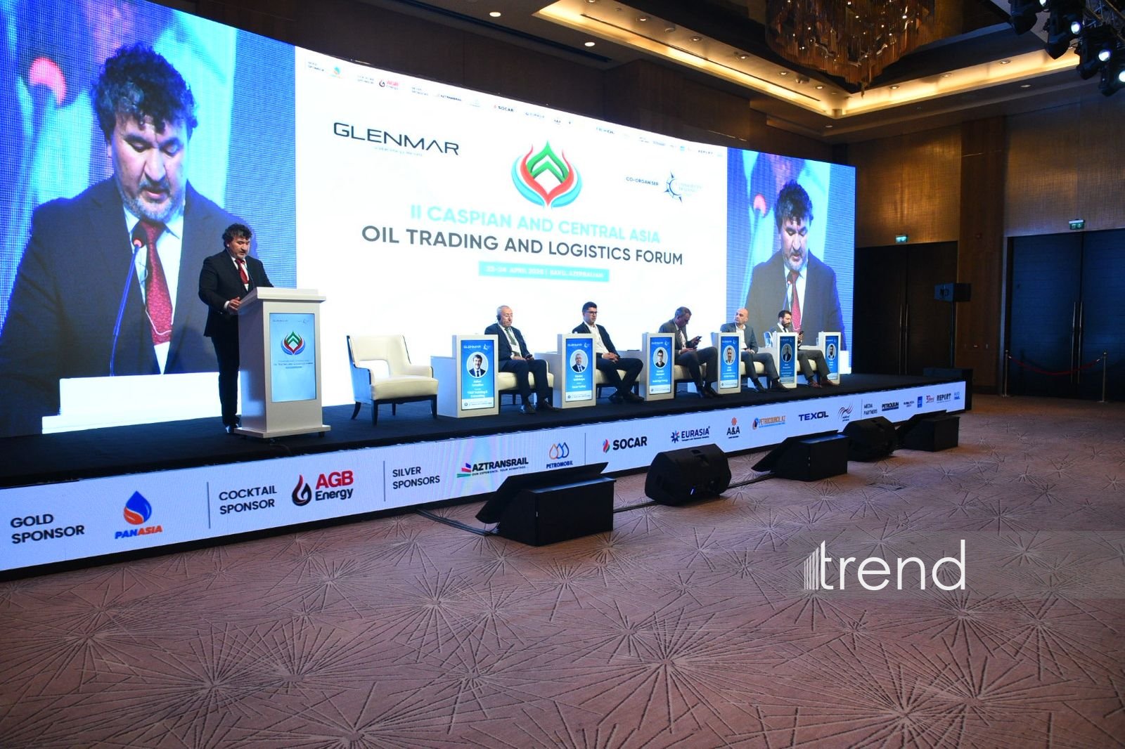 2nd Forum on Logistics and Oil Trade in Caspian and Central Asian Regions kicked off in Baku (PHOTO)