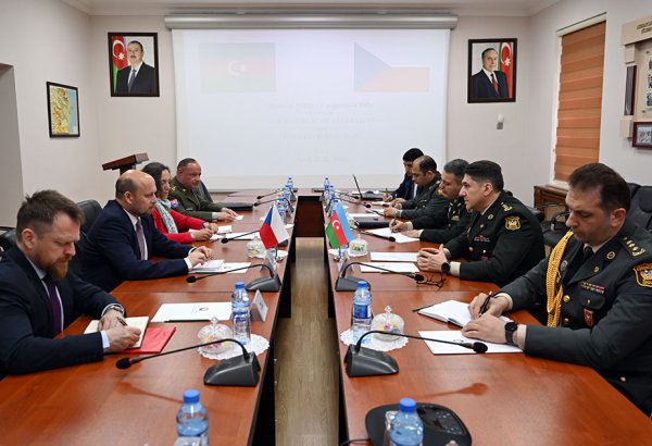 Azerbaijani and Czech Republic MoDs sign bilateral military cooperation plan (PHOTO)