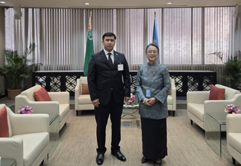Turkmenistan and UN ESCAP discuss co-op on sustainable dev't and climate initiatives