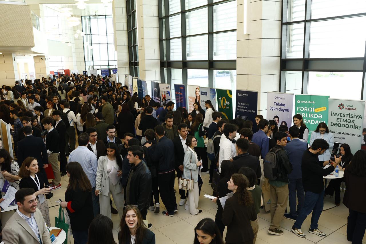 Azerbaijan's ADA University hosts 14th Career Fair (PHOTO)