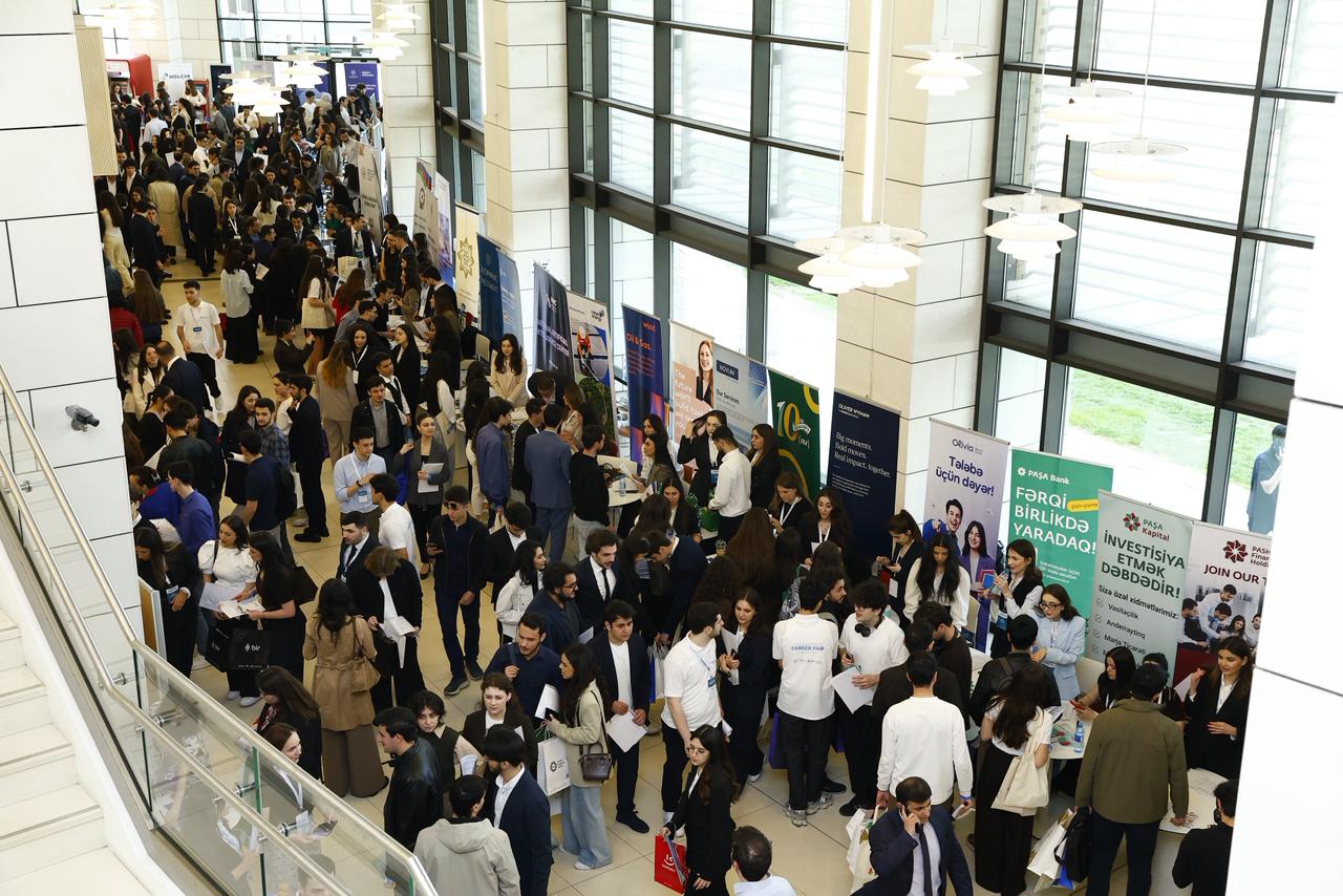 Azerbaijan's ADA University hosts 14th Career Fair (PHOTO)