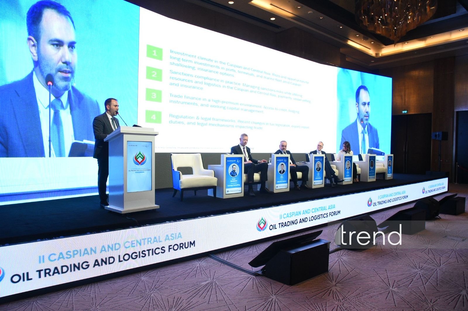 2nd Forum on Logistics and Oil Trade in the Caspian and Central Asian Regions wraps up in Baku (PHOTO)