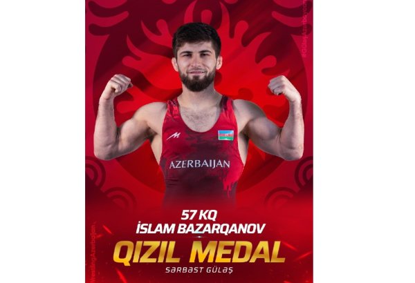 Azerbaijani wrestler becomes European champion