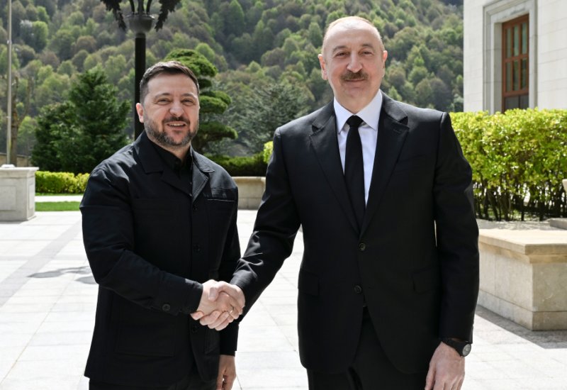 President of Ukraine Volodymyr Zelenskyy arrives in Azerbaijan for working visit (PHOTO)