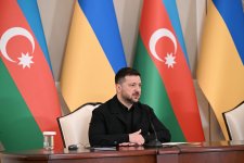 President Ilham Aliyev, President of Ukraine deliver press statements (PHOTO)