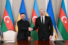 President Ilham Aliyev, President of Ukraine deliver press statements (PHOTO)