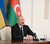 President Ilham Aliyev, President of Ukraine deliver press statements (PHOTO)