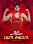 Two more Azerbaijani wrestlers become European champions (PHOTO)