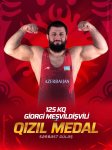 Two more Azerbaijani wrestlers become European champions (PHOTO)