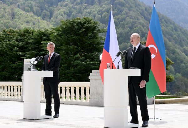 We have a very active political dialogue with the Czech Republic - President Ilham Aliyev