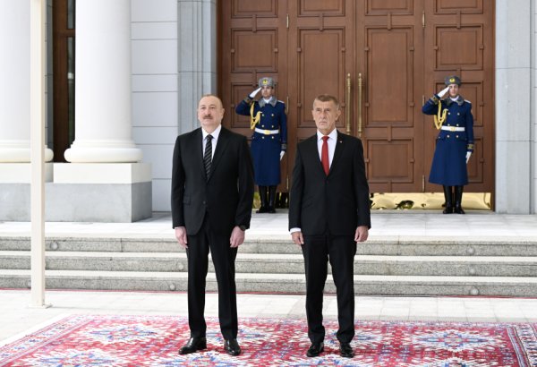 Official welcome ceremony held for Prime Minister of the Czech Republic Andrej Babiš in Azerbaijan (PHOTO/VIDEO)