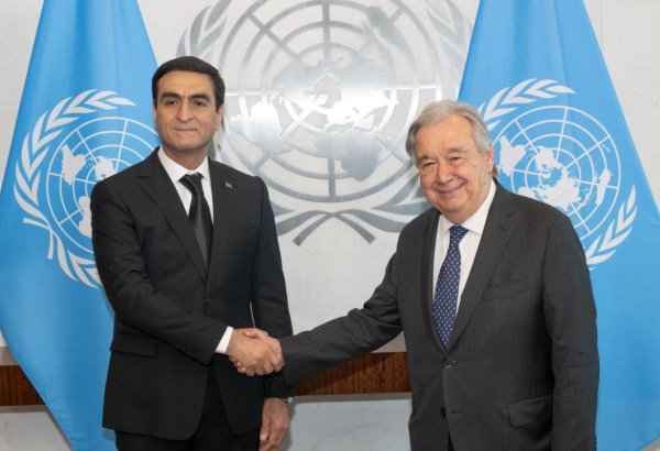 Turkmenistan, UN discuss cooperation in transport, energy, environment