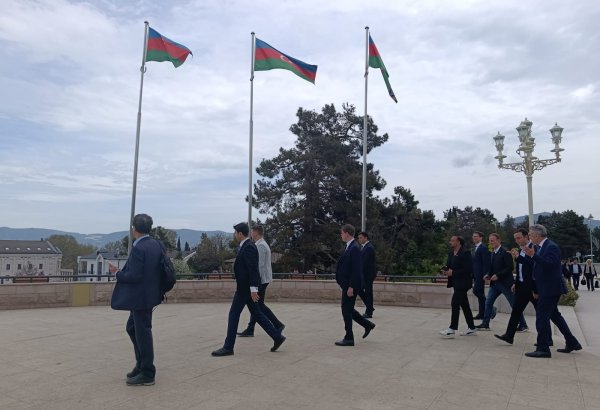 German delegation visits Azerbaijan's Khankendi (PHOTO)