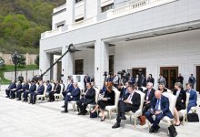 President Ilham Aliyev, Czech Prime Minister make press statements (PHOTO)