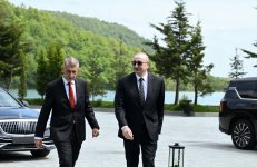 Official luncheon hosted in honor of Czech Prime Minister on behalf of President Ilham Aliyev (PHOTO/VIDEO)