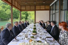 Official luncheon hosted in honor of Czech Prime Minister on behalf of President Ilham Aliyev (PHOTO/VIDEO)