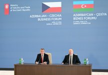 President Ilham Aliyev and Andrej Babiš participate in Azerbaijan-Czech Business Forum (PHOTO)