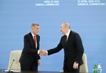 President Ilham Aliyev and Andrej Babiš participate in Azerbaijan-Czech Business Forum (PHOTO)