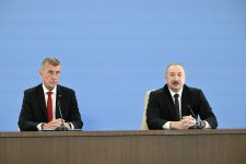 President Ilham Aliyev and Andrej Babiš participate in Azerbaijan-Czech Business Forum (PHOTO)