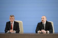 President Ilham Aliyev and Andrej Babiš participate in Azerbaijan-Czech Business Forum (PHOTO)