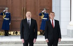 Official welcome ceremony held for Prime Minister of the Czech Republic Andrej Babiš in Azerbaijan (PHOTO/VIDEO)