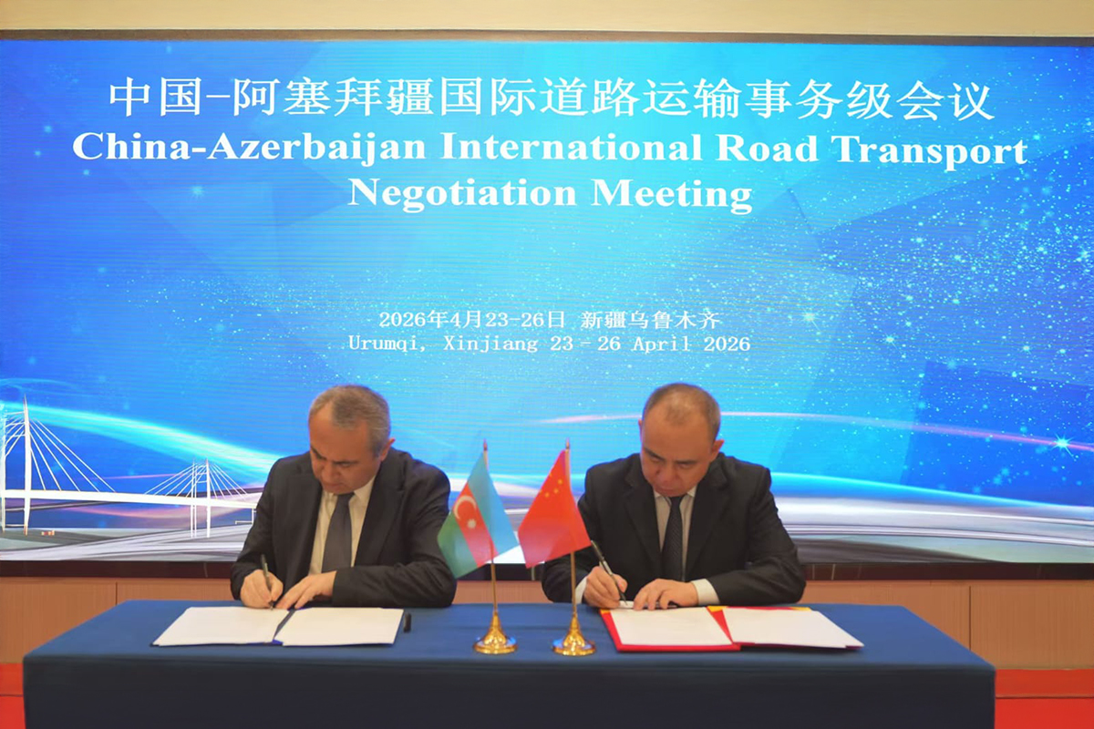 Azerbaijan expands road freight cooperation from China with increased permit quota (PHOTO)