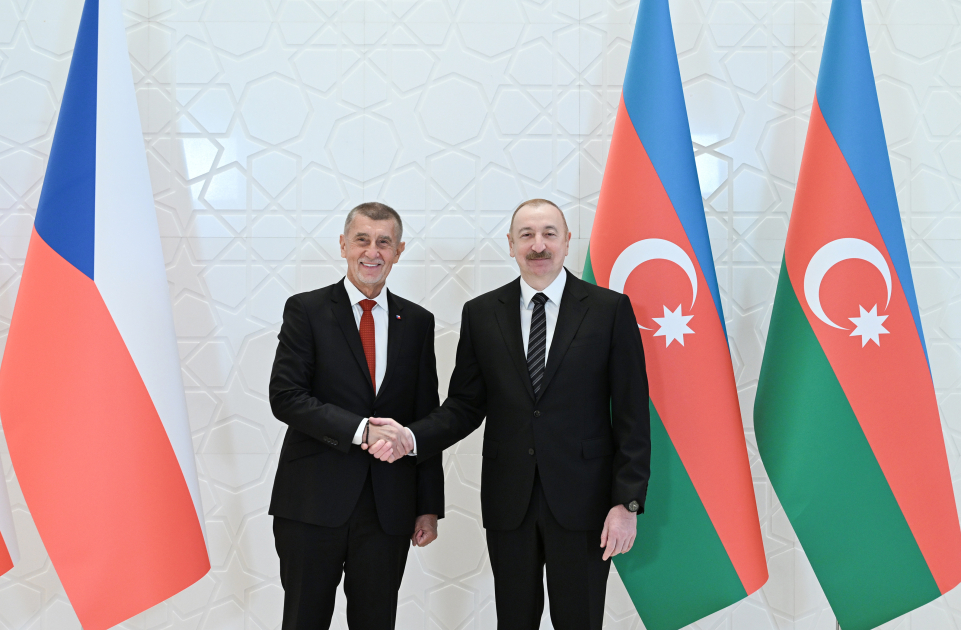 Official welcome ceremony held for Prime Minister of the Czech Republic Andrej Babiš in Azerbaijan (PHOTO/VIDEO)