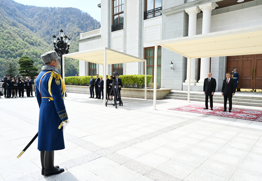 Official welcome ceremony held for Prime Minister of the Czech Republic Andrej Babiš in Azerbaijan (PHOTO/VIDEO)