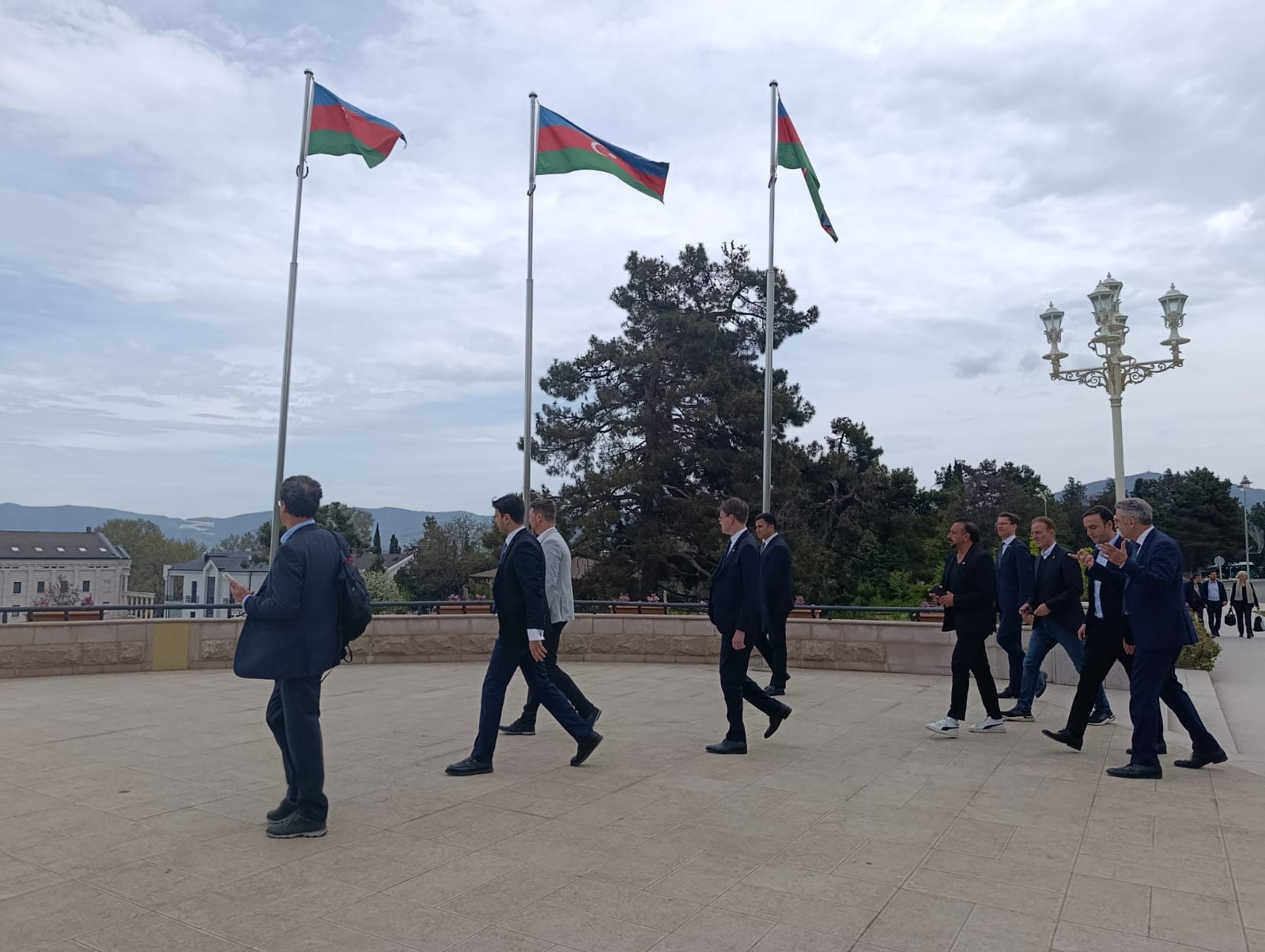 German delegation visits Azerbaijan's Khankendi (PHOTO)